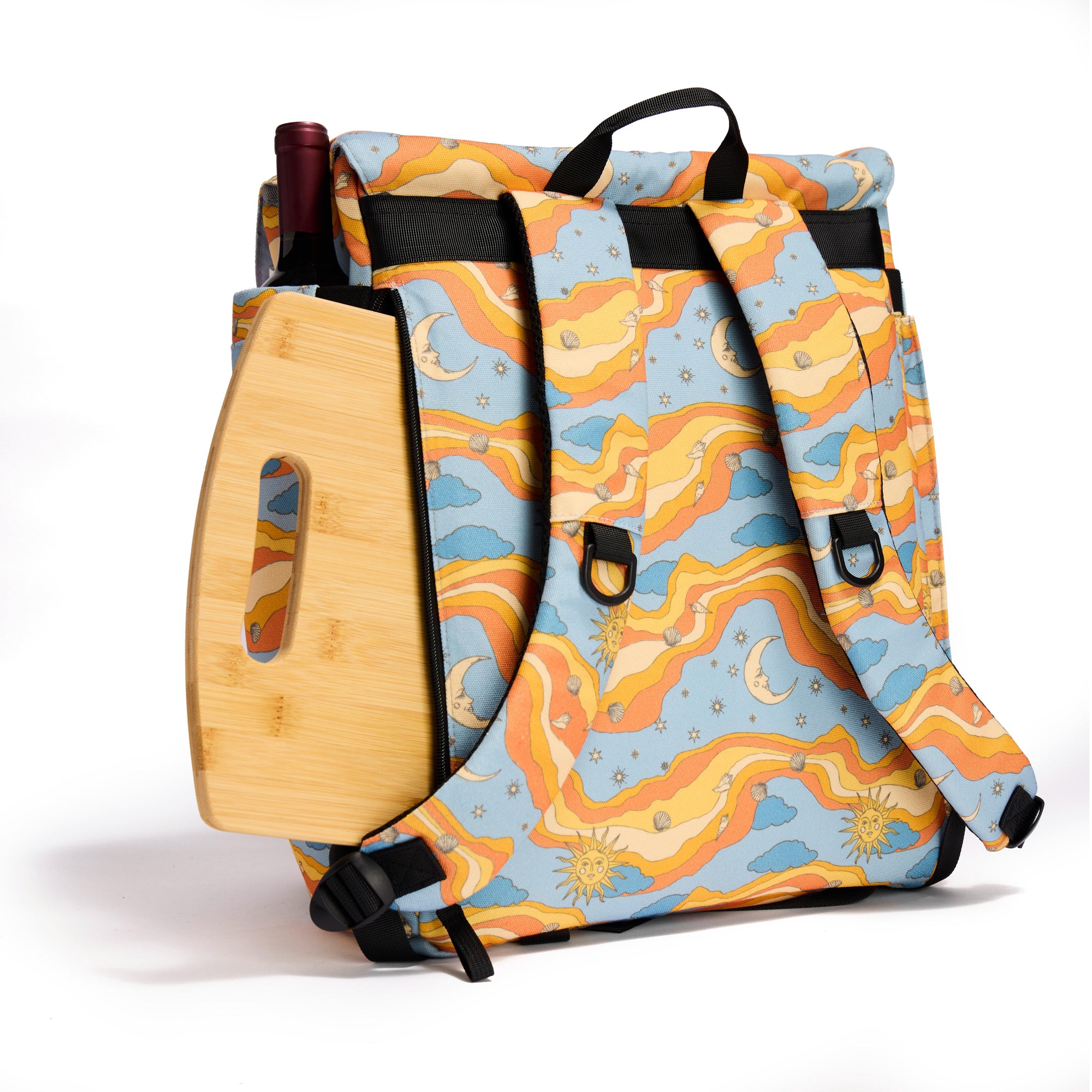 Luxe Picnic Backpack in Starry Seas