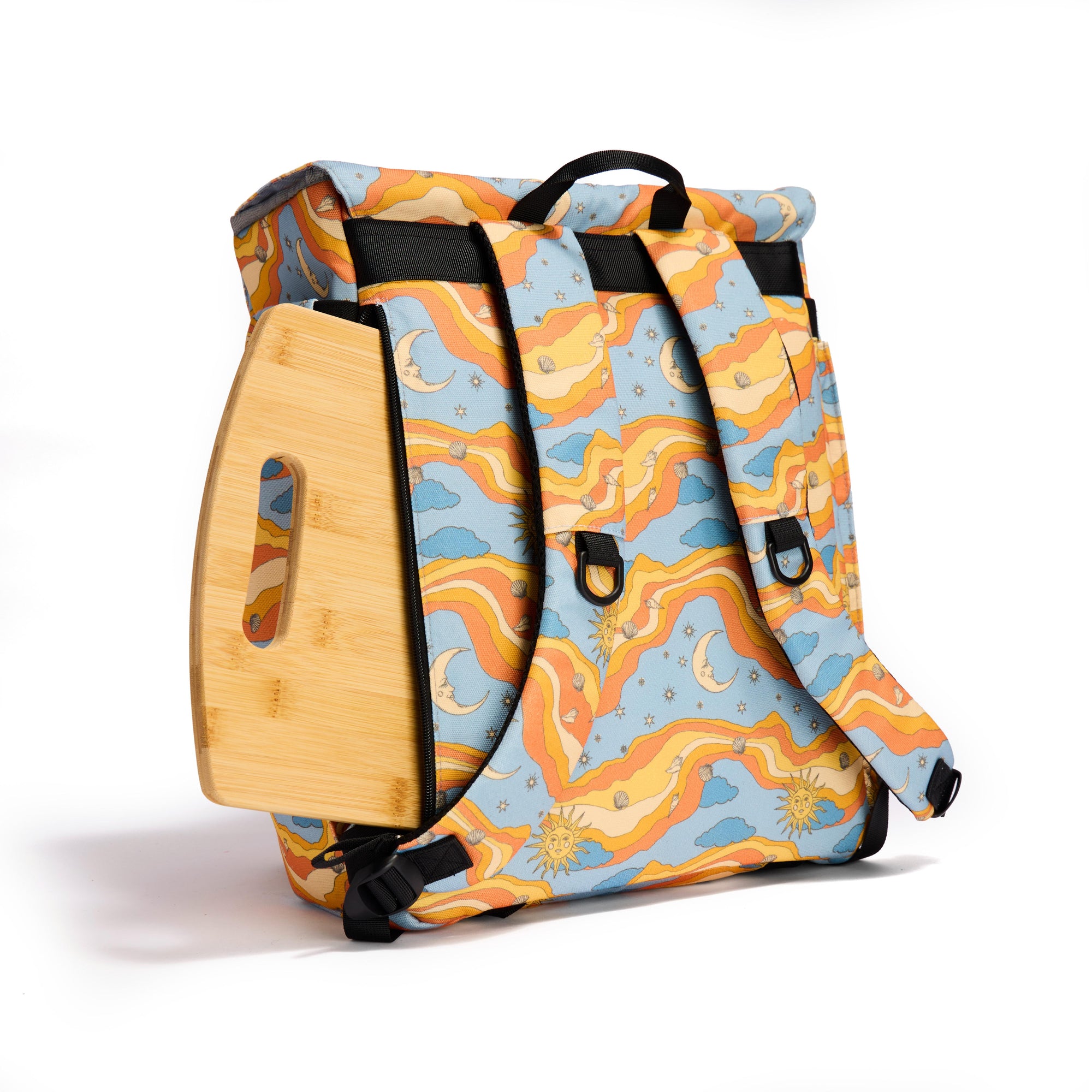 Luxe Picnic Backpack in Starry Seas