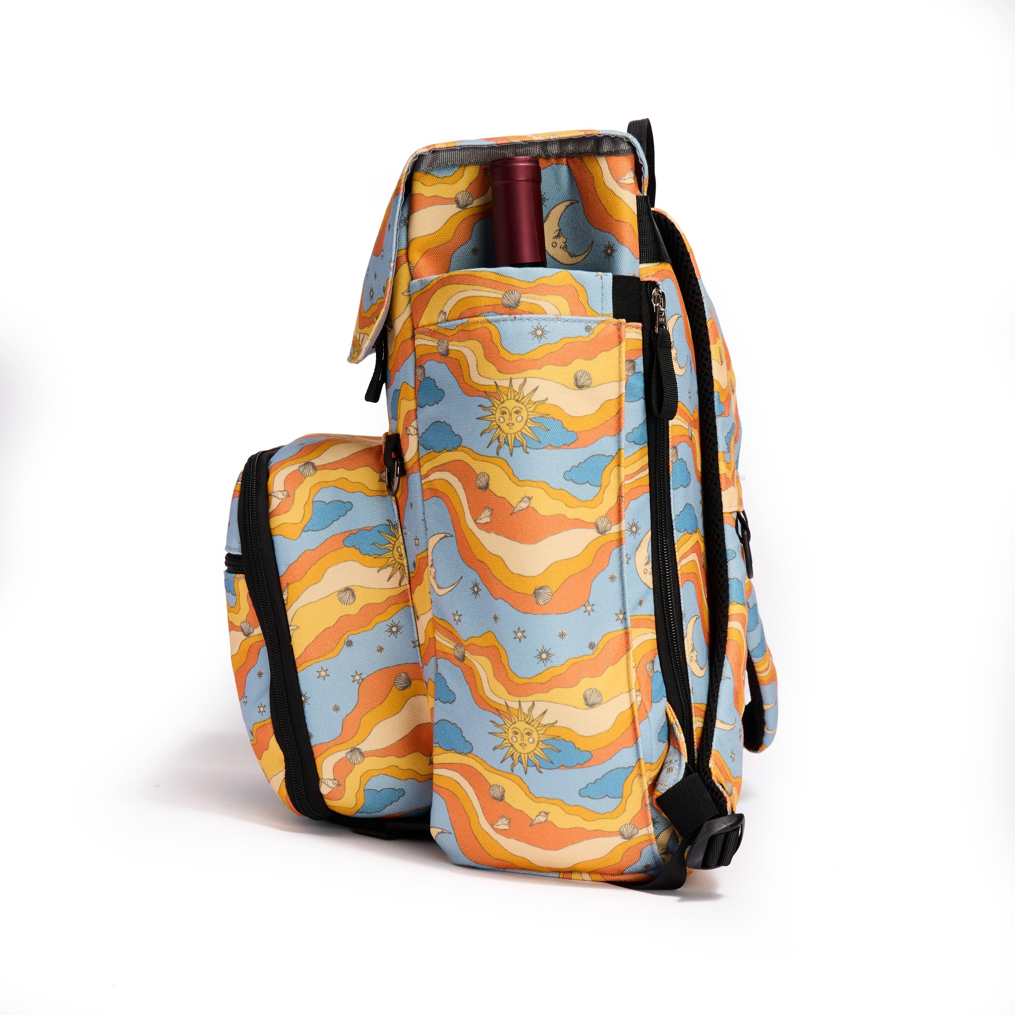 Luxe Picnic Backpack in Starry Seas