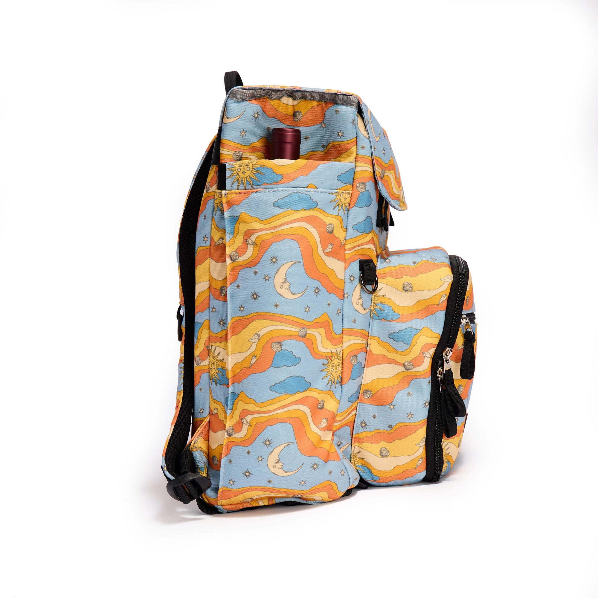 Luxe Picnic Backpack in Starry Seas