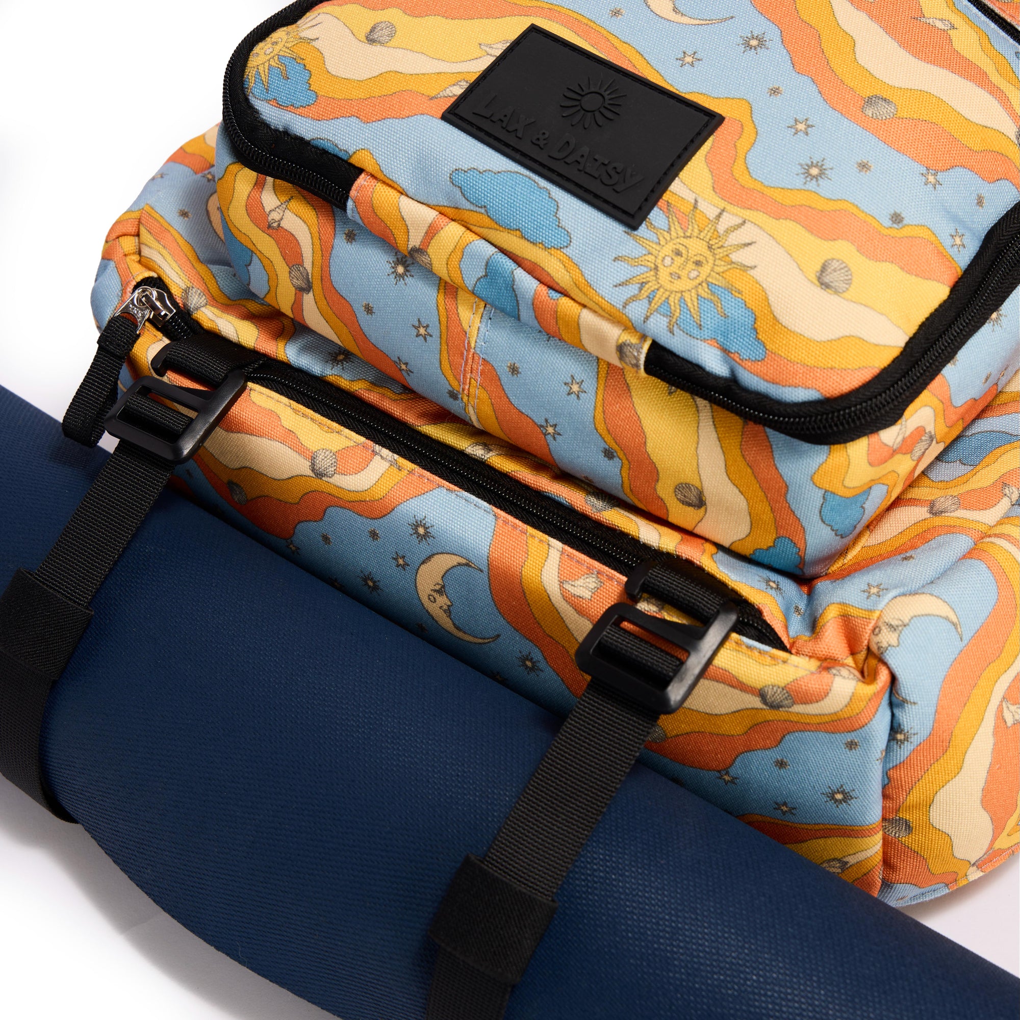 Luxe Picnic Backpack in Starry Seas