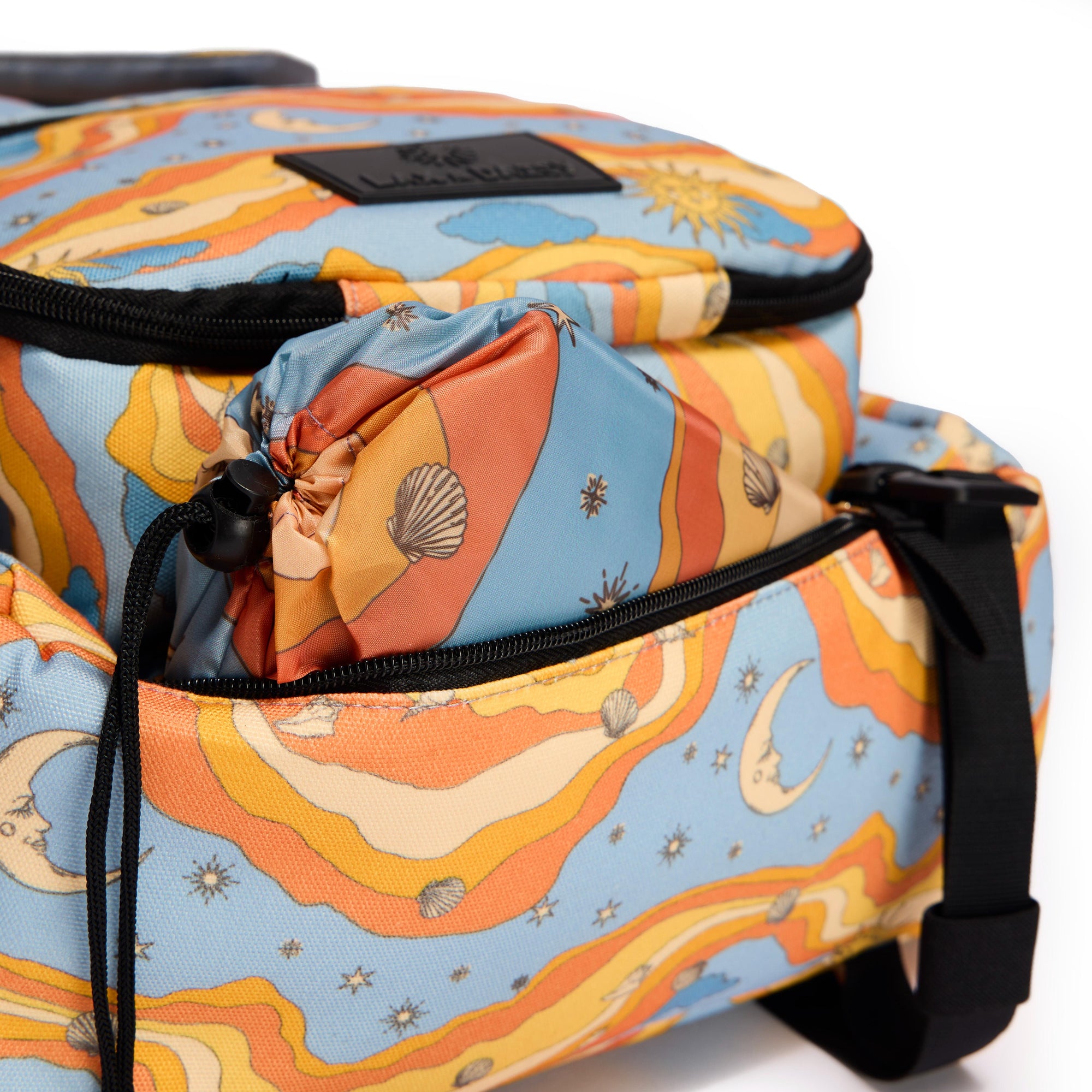 Luxe Picnic Backpack in Starry Seas